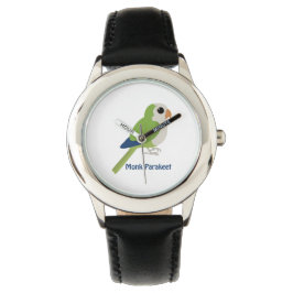Reloj De Pulsera Cute Monk Parakeet