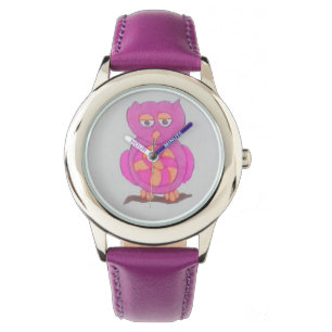 Reloj De Pulsera Cute Owl Watch