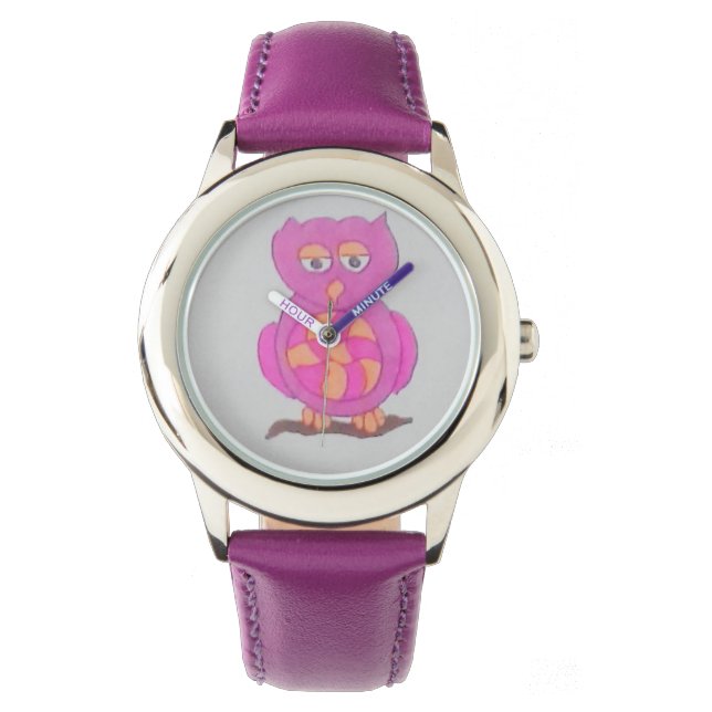 Reloj De Pulsera Cute Owl Watch (Anverso)