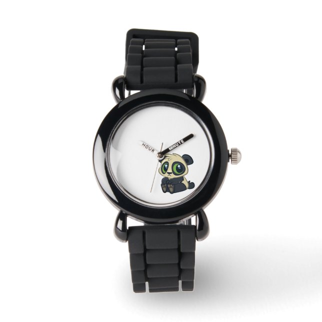 Reloj De Pulsera Cute Panda (Anverso)