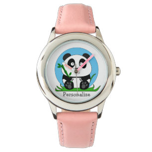 Reloj De Pulsera Cute Panda Personalizado