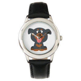 Reloj De Pulsera Cute Personalizado Baby Rottweiler Watch
