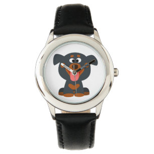 Reloj De Pulsera Cute Personalizado Baby Rottweiler Watch