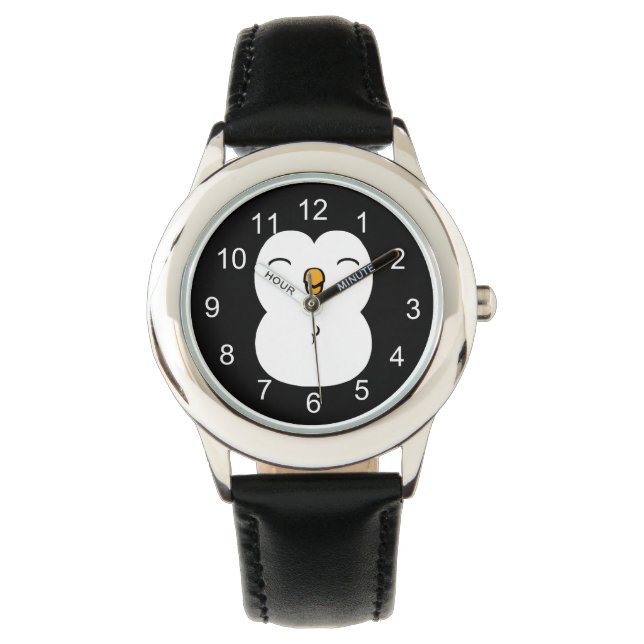 Reloj De Pulsera Cute pingüino (Anverso)