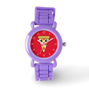 Reloj De Pulsera Cute Pizza Slice