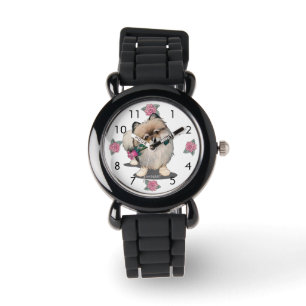 Reloj De Pulsera Cute Pomeranian Watch