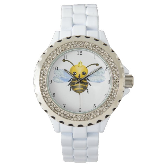 Reloj De Pulsera Cute Queen Bee Watch (Anverso)