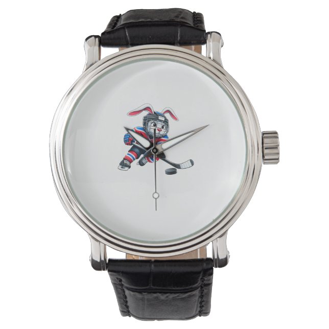 Reloj De Pulsera Cute Rabbit Boys Kids Men T-Shirt (Anverso)