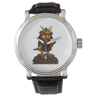 Reloj De Pulsera Cute Samurai Duck Watch
