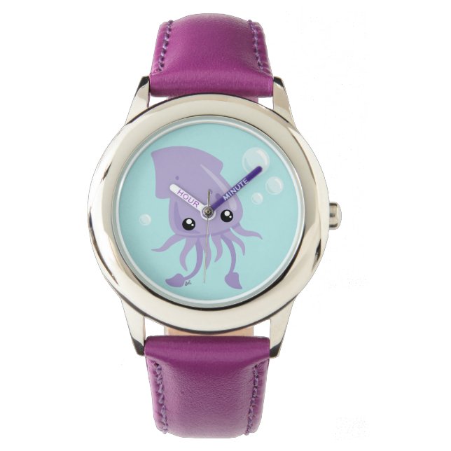 Reloj De Pulsera Cute Squid Watch (Anverso)