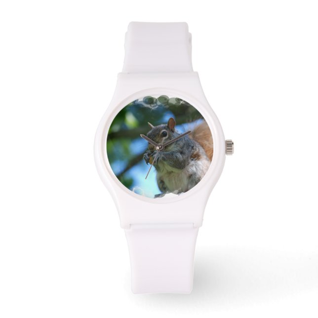 Reloj De Pulsera Cute Squirrel (Anverso)