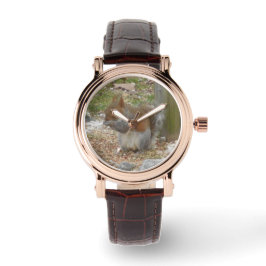 Reloj De Pulsera Cute Squirrel Watch