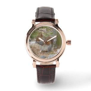 Reloj De Pulsera Cute Squirrel Watch