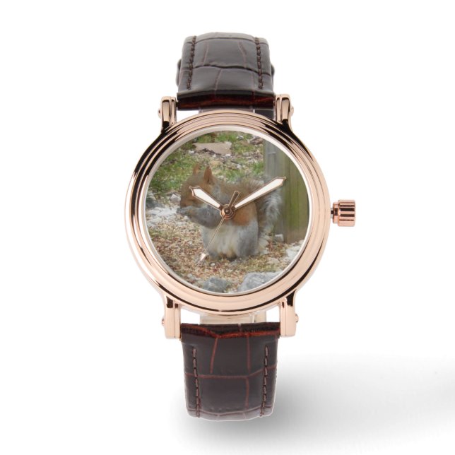 Reloj De Pulsera Cute Squirrel Watch (Anverso)