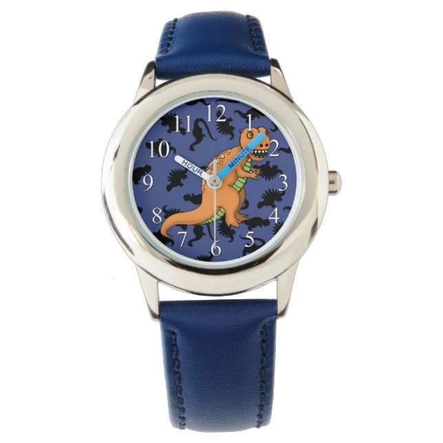 Reloj De Pulsera Cute T-Rex Kids Watch (Anverso)