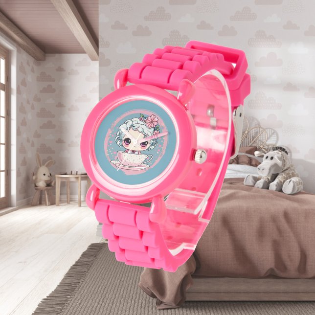 Reloj De Pulsera Cute Tea Cup Doll eWatch (Subido por el creador)