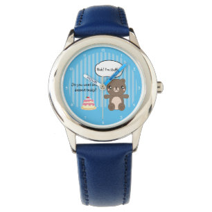 Reloj De Pulsera Cute Teddy Bear Kids Chiste gracioso