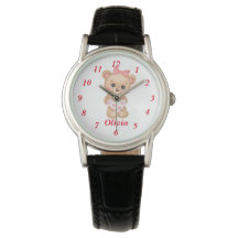 Cute Teddy Printed eWatch