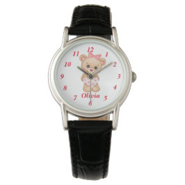 Reloj De Pulsera Cute Teddy Printed eWatch