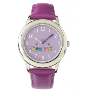 Reloj De Pulsera Cute Toothy Mouth Kids