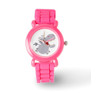Reloj De Pulsera Cute Toothy Personalizado Unicorn Watch