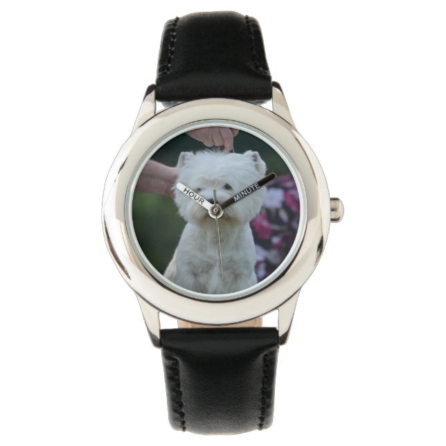 Reloj De Pulsera Cute West Highland White Terrier (Anverso)