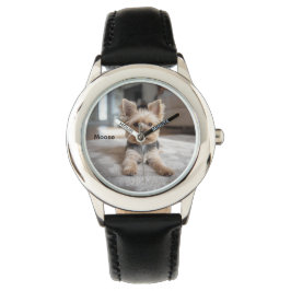 Reloj De Pulsera Cute Yorkshire Personalized Kid's