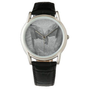 Reloj De Pulsera Cutest Baby Animals   Baby Elephants Greeting