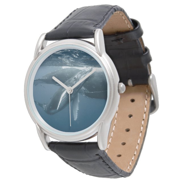 Reloj De Pulsera Cutest Baby Animals | Humpback Whale Calf (Angular)