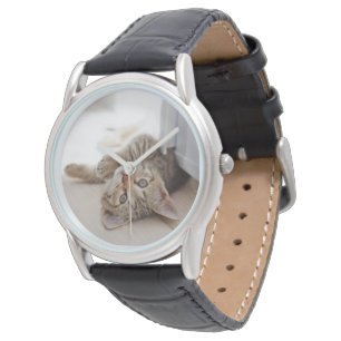 Reloj De Pulsera Cutest Baby Animals   Shorthair Tabby Kitten