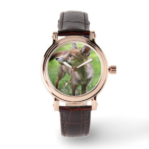 Reloj De Pulsera Cutest Baby Animals   Urban Fox