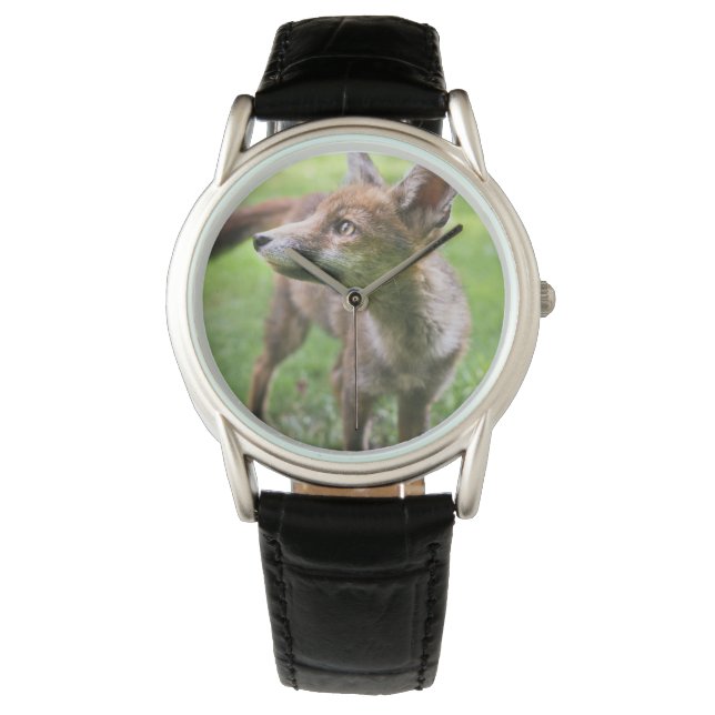 Reloj De Pulsera Cutest Baby Animals | Urban Fox (Anverso)