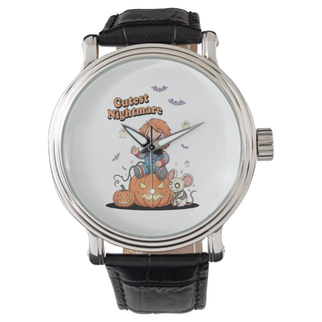 Reloj De Pulsera Cutest Nightmare Chucky Halloween (Anverso)