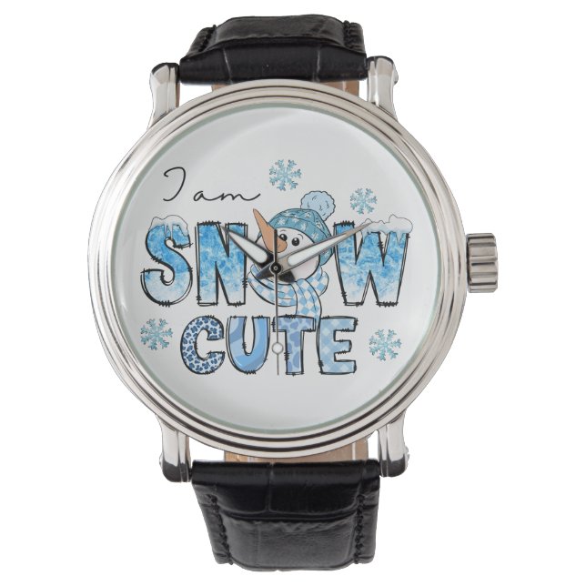 Reloj De Pulsera Cuto de nieve (Anverso)