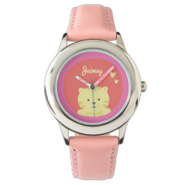 Reloj De Pulsera Cuto gato - Vigilar a los niños personalizados