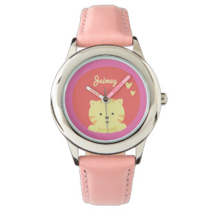 Reloj De Pulsera Cuto gato - Vigilar a los niños personalizados