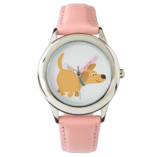Reloj De Pulsera Cuto Personalizado Amarillo Labrador Watch