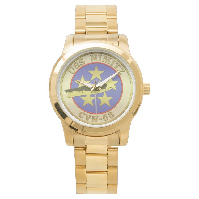 RELOJ DE PULSERA CVN-68 USS NIMITZ WRIST WATCH (Anverso)