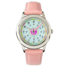 Reloj De Pulsera Cyan Pink Watch