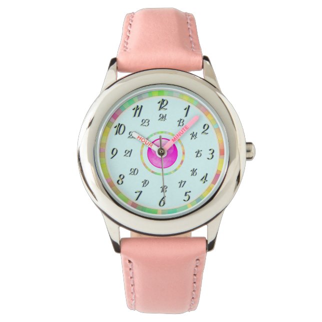 Reloj De Pulsera Cyan Pink Watch (Anverso)