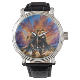 Reloj De Pulsera Cyber Lion of the Wastelands 