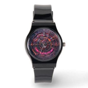 Reloj De Pulsera Cybertech Retro Futurista
