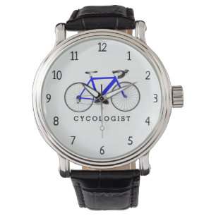 Reloj De Pulsera Cycologic Blue Bicycle Watch