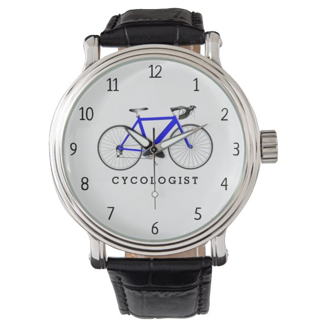 Reloj De Pulsera Cycologic Blue Bicycle Watch (Anverso)