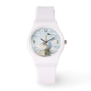 Reloj De Pulsera Cygnus cisne blanco