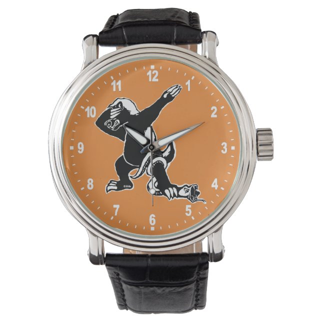 Reloj De Pulsera Dabbing Honey badger (Anverso)