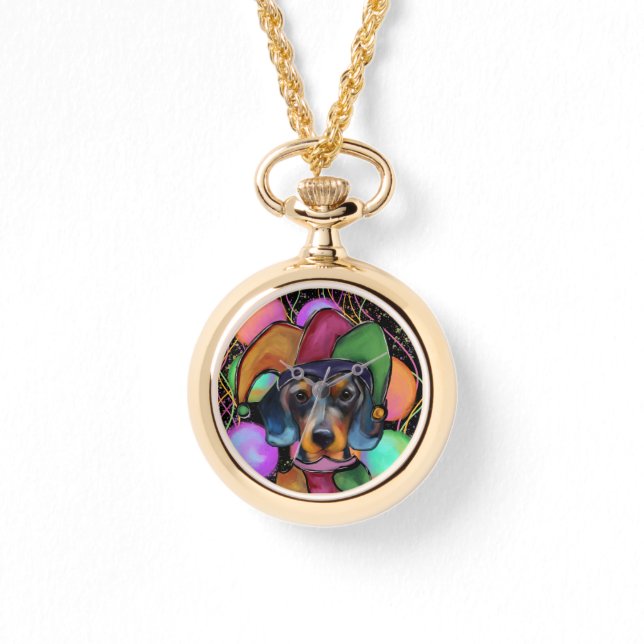 Reloj De Pulsera  Dachshund  (Anverso)