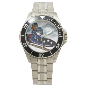 RELOJ DE PULSERA DACHSHUND
