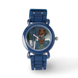 RELOJ DE PULSERA DACHSHUND 