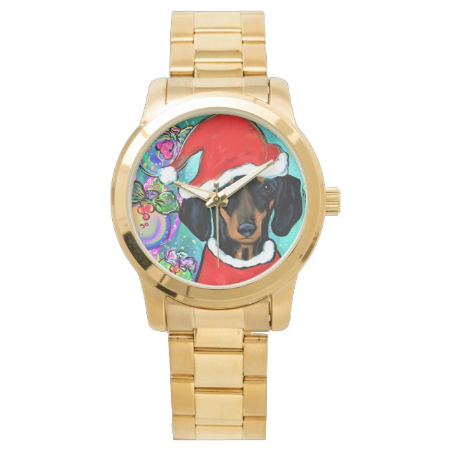 RELOJ DE PULSERA DACHSHUND (Anverso)
